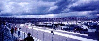 Clouds watching race at Rockingham